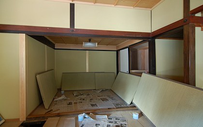 写真：改修前の和室